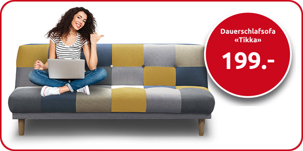 Dauerschlafsofa «Tikka»
