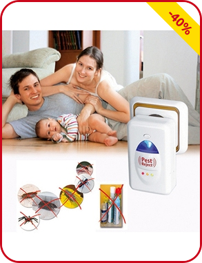 Pest Reject vertreibt Ungeziefer ohne Gift
