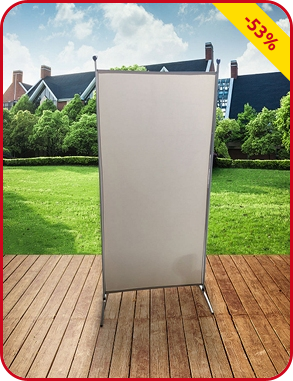 Stellwand Prime 178 x 82 cm, beige