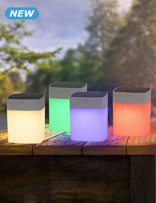 Solar-Tischlampe «Oslo», 4 Farben