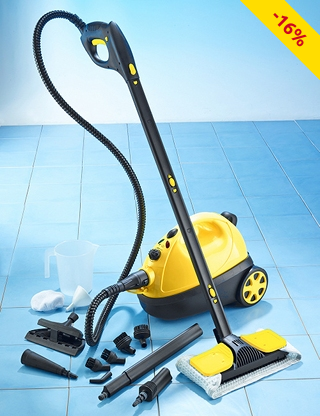 Multisteamer 4 bar, mit integriertem Zubehör