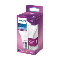 LED Lampe Philips E27/10,5W(100W) 1521 lm 6500 K Birnenform Tageslichtweiß