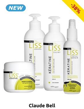 Claude Bell Haarpflege-Set «Keratine», 4 Produkte