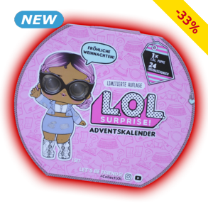 Adventskalender «L.O.L», 1 Puppe und 24 Accessoires
