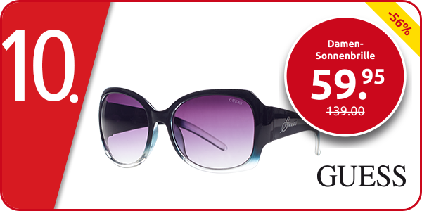 Damen-Sonnenbrille Guess, abgestuft