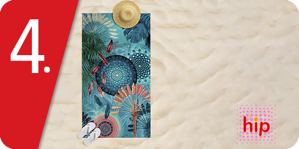 Hip Strandtuch «Kanya», 100 x 180 cm