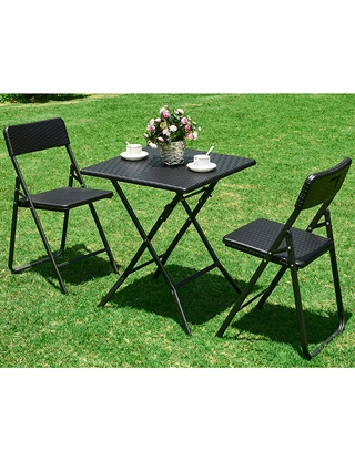 Klapptisch mit 2 Stühlen