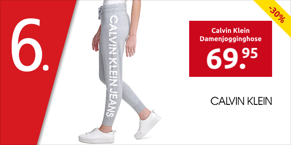 Calvin Klein Damenjogginghose, hellgrau