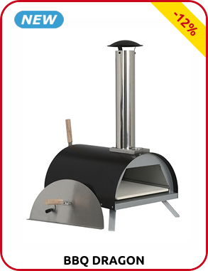BBQ Dragon Pizzaofen «DADA», all-in-one