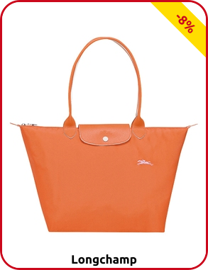 Longchamp Einkaufstasche «Le Pliage Club», orange