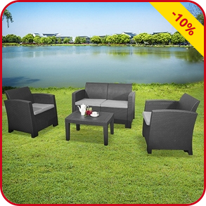 Gartenset «Mitsy», 4-teilig