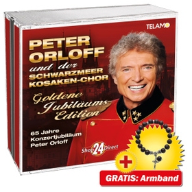 Goldene Jubilums-Edition (65 Jahre Konzertjubilum Peter Orloff) + GRATIS Armband