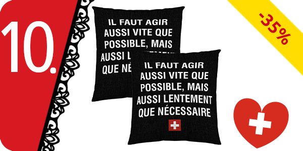 2 Kissenanzüge «Maxime», 40 x 40 cm