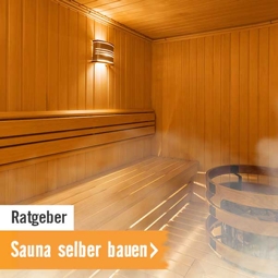 Ratgeber Sauna selber bauen