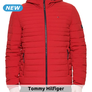 TOMMY HILFIGER Herrenjacke, rot