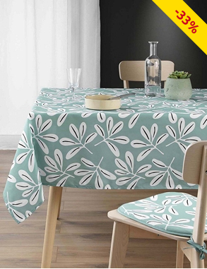 Tischtuch «Sandy», 140 x 240 cm, grün