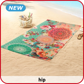 Strandtuch «Nandini», 100 x 180 cm