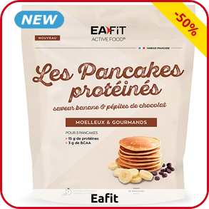 Eafit Pancake + Shaker, Packung für 30 Pancakes