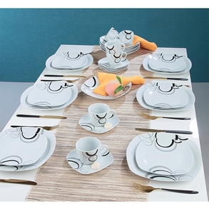 Tafelservice «Scala», 30-teilig, für 6 Personen