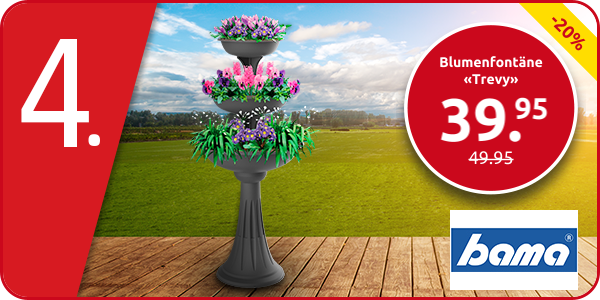 Blumenfontäne «Trevy»