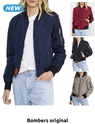 BOMBERS ORIGINAL Bomberjacke «MA1-W», marine