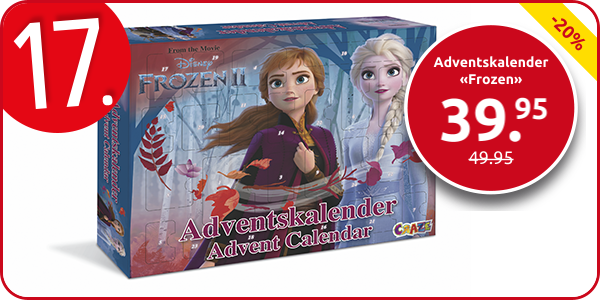 Adventskalender «Frozen», Nici