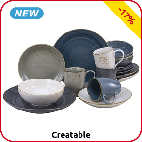 Creatable Kombiservice «Nordic Style», 16-teilig, 4 Personen