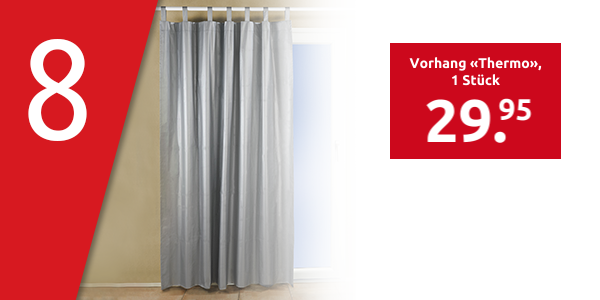 Vorhang «Thermo», 1 Stück