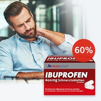 zu Ibuprofen Medibond 400 mg Schmerztabletten