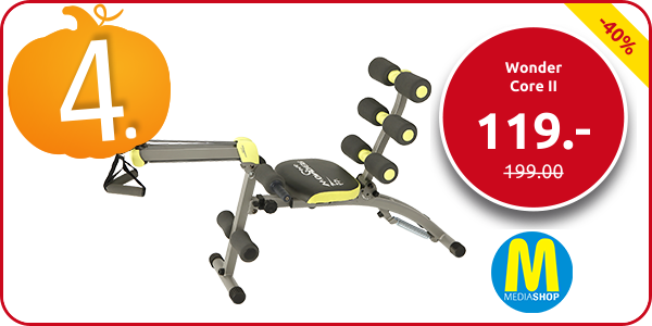 Wonder Core II - das 6-in-1-Fitnessgerät mit DVD