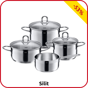 Kochgeschirr Silit «Diamant», Set 7-teilig
