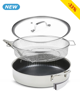 Livington Pfanne «Titan», Ø 28 cm, Antihaftbeschichtung