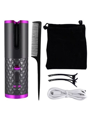 Haarlockenwickler, LCD-Bildschirm, kabellos