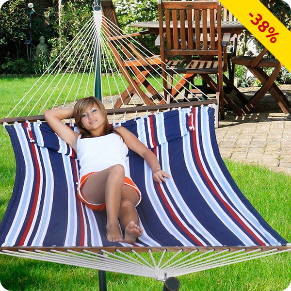 Hängematte Jumbo, extragross, L 200 x B 140 cm