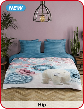 Hip Duvetbezug «Kodiak» 240 x 240 cm + 2 Kissenbezüge 65 x 65 cm