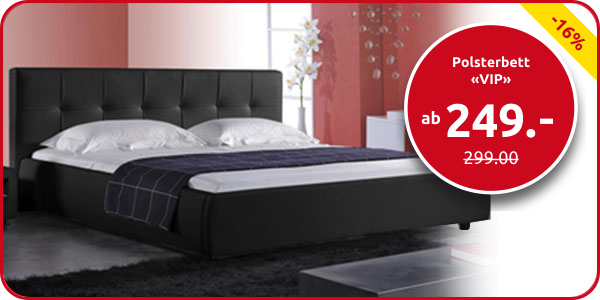 Polsterbett «VIP»
