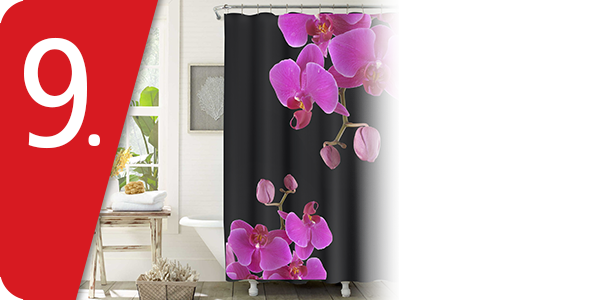 Duschvorhang «Orchidee», 180 x 180 cm