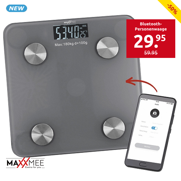 Bluetooth-Personenwaage