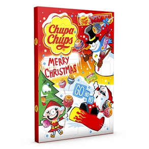 Adventskalender Chupa Chups, Lutscher & Kaugummis