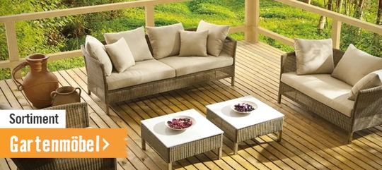 Gartenmöbel im HORNBACH Onlineshop