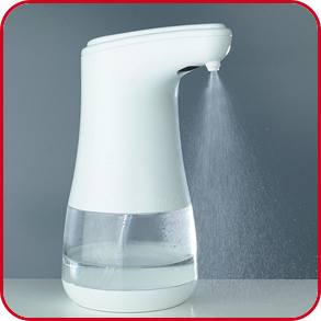 Berührungsloser Spray-Spender für hydro-alkoholische Flüssigkeiten, 360 ml