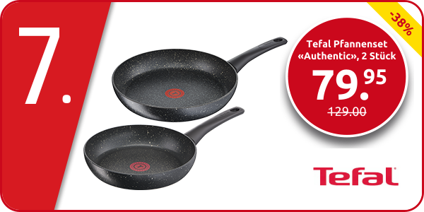 Tefal Pfannenset «Authentic», 2 Stück
