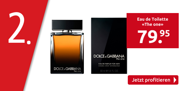 DOLCE & GABBANA Eau de Toilette «The one», für IHN, 50 ml