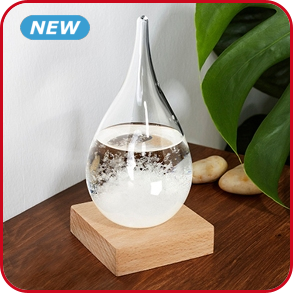 Wettervoraussage im Wasserglas