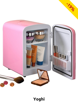 Yoghi Mini-Kühlschrank «Cold Beauty», Hot & Cold Funktion, 4 l