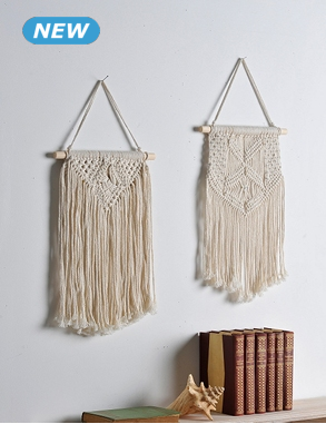 Wandbehang «Makramee», 2er-Set