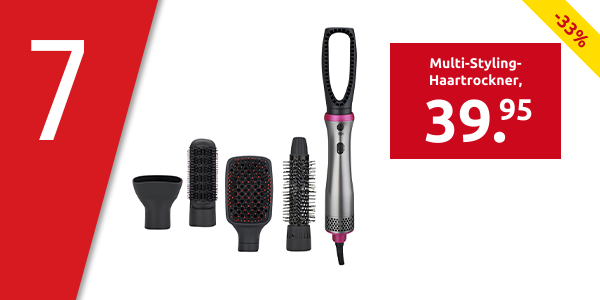 Multi-Styling-Haartrockner «Hair Styler Plus», 5 Accessoires