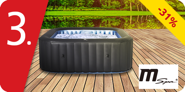 MSpa «Relaxo» aufblasbar, 4 Personen, 108 Jet-Düsen