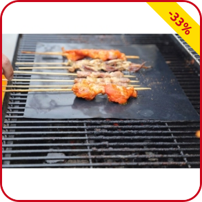 Grillteppich «Grill Mat», 5 Stück