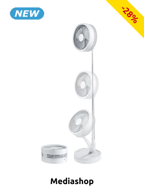 Tisch- und Standventilator «Fold & Cold»